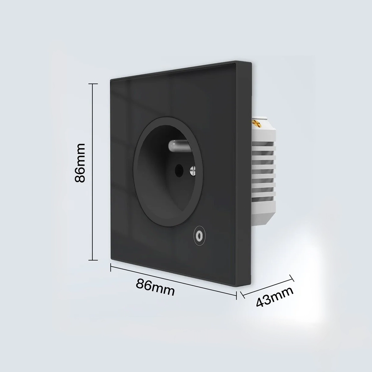 Špecifikácia - MOES ZigBee inteligentná zásuvka